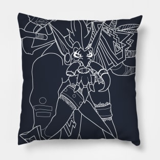 Darkspear neva die (white) Pillow