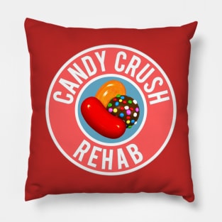 Candy Crush Rehab Pillow