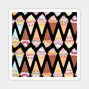 Ice Cream (Pattern) Magnet