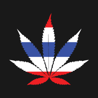 North Korea Pot Leaf T-Shirt