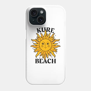 Kure Beach, North Carolina Vintage Sunshine Phone Case