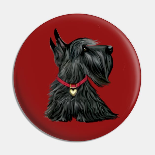 A Scottish Terrrier (#2) - Just the Dog Pin by Dogs Galore and More