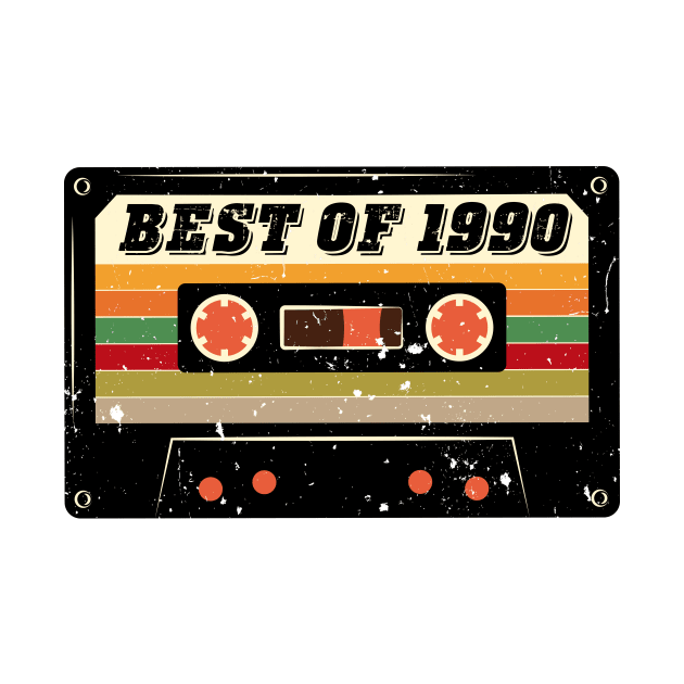 Best Of 1990 30th Birthday Gifts Cassette Tape Vintage by Merricksukie3167