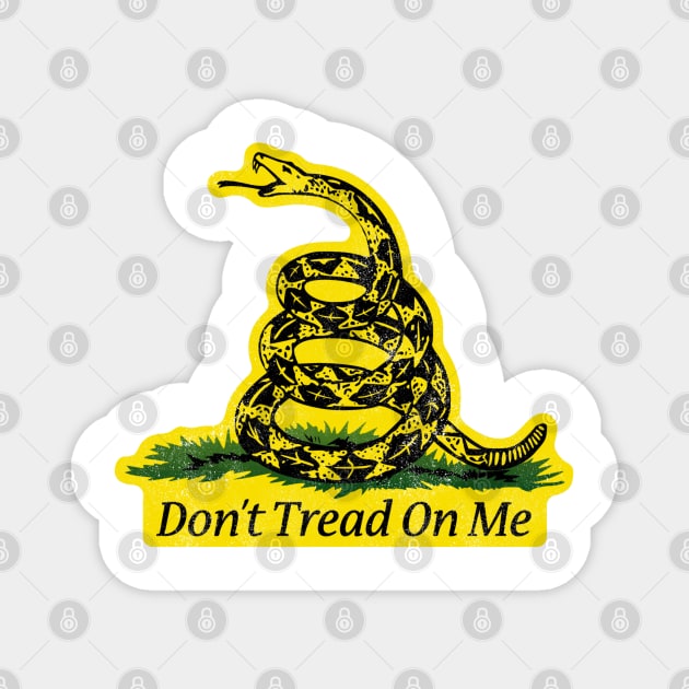 Don’t tread on me Magnet by mirgasuga