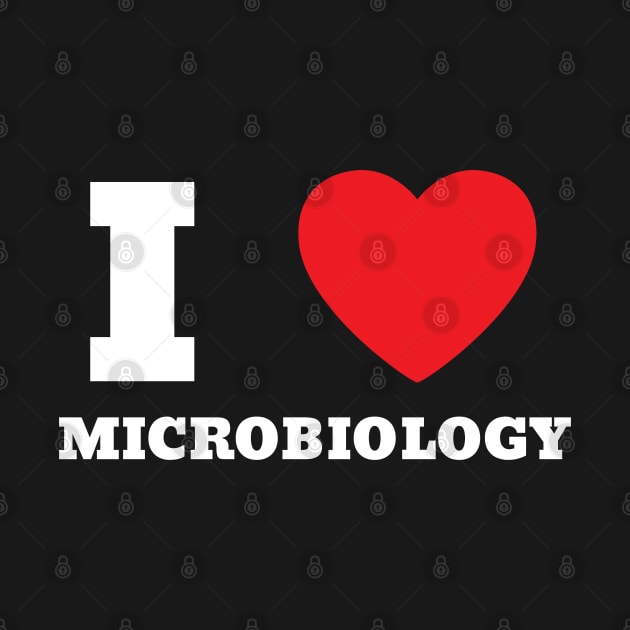 I Love Heart Microbiology by BobaPenguin