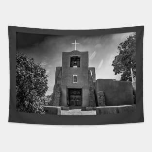 The San Miguel Mission in Santa Fe Tapestry
