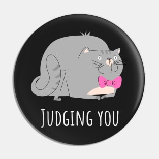 Judging you Pin