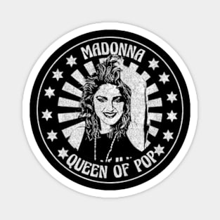 Vintage Madonna Queen Of Pop Magnet