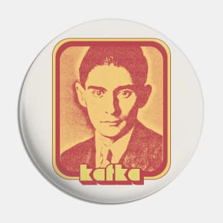 Franz Kafka // Retro Aesthetic Fan Design Pin