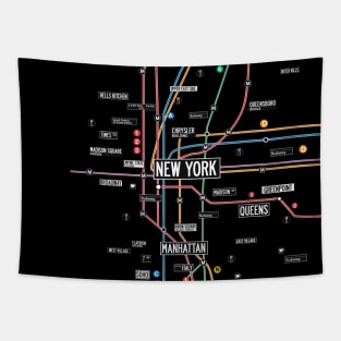 new york city nyc metro Tapestry