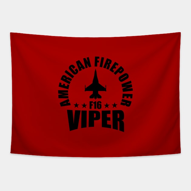 F-16 Viper Tapestry by Tailgunnerstudios