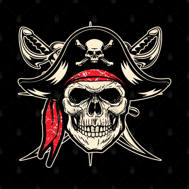 Pirate Skull by Mila46