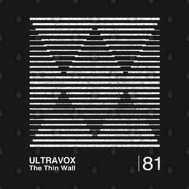 The Thin Wall / Minimalist Graphic Artwork Design by saudade