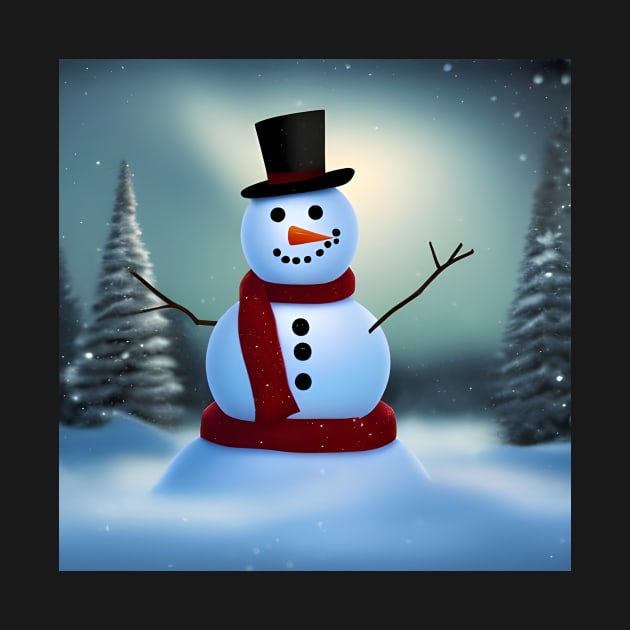 Christmas Snowman by SmartPufferFish