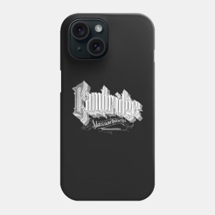 Vintage Cambridge, MA Phone Case