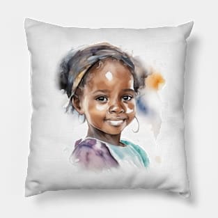 Cute child face Pillow