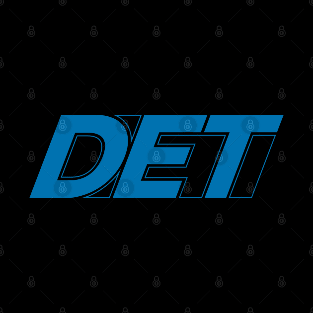 DET EXPRESS  Blue by Blasé Splee Design : Detroit
