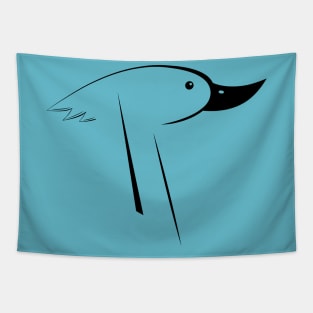 Duck silhouette Tapestry