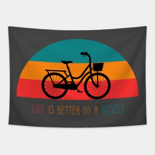 Life is Bettter on a Bicycle, Bike Tapestry