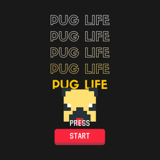 Gamer Pug Life T-Shirt