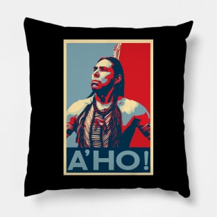 Aho! Rez Dogs by CH3Media Pillow