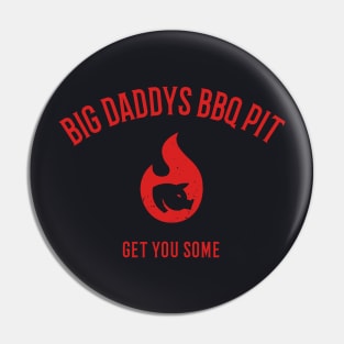 Red BBQ Pit Pin