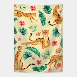 Leopard Jungle Tapestry