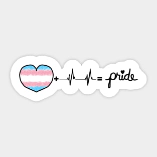 Transgender Trans Transpride Sticker By Gee Theyhe - Genderfluid