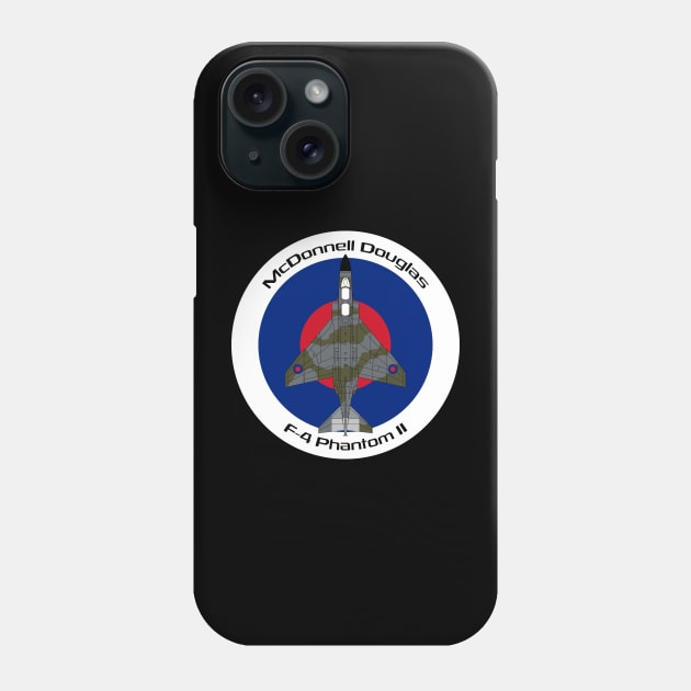 F-4 Phantom II (RAF) Phone Case by BearCaveDesigns