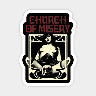 Church Of Misery Band Magnet