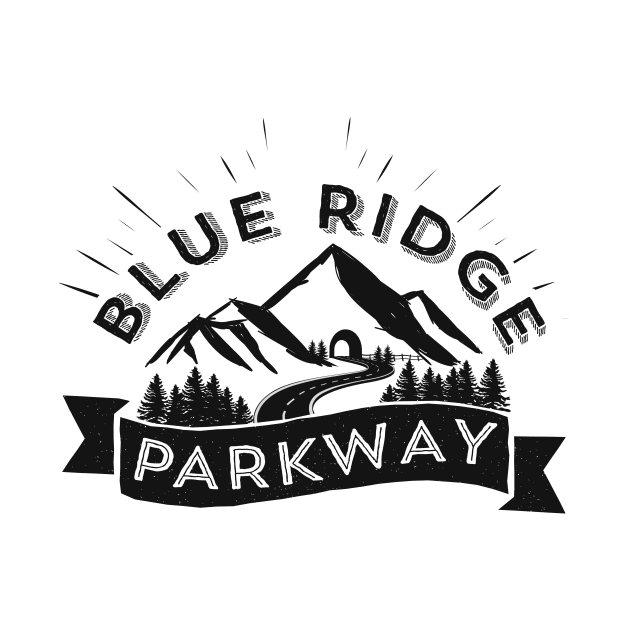 Blue Ridge Parkway by hillsboroughdesignco