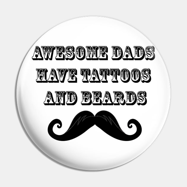 Awesome Dads Fuuny Fathers Day Gifts Pin by chrizy1688