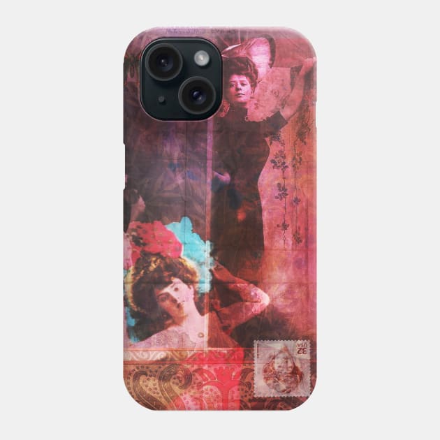 Collage Art Camille Clifford Phone Case by Floral Your Life!