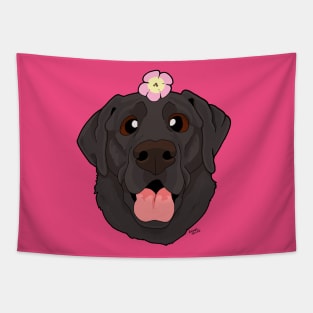 Black Labrador Retriever Tapestry