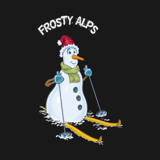 Whimsical  Frosty Alps T-Shirt