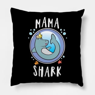 'Mama Shark' Cool Hammerhead Shark Pillow