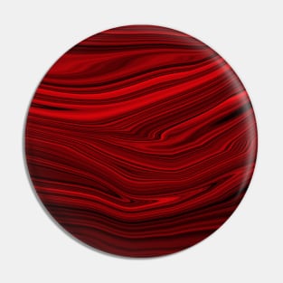 Red and Black Liquid Marble Textute Pin