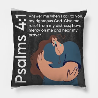 Psalms 4:1 Pillow