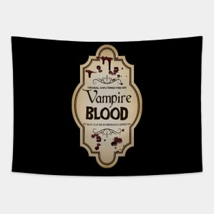 Vampire Blood Special Tonic Horror Goth Halloween Gift Tapestry