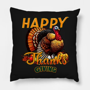 Its Leg Day Funny Turkey Fall Autumn Thanksgiving Pillow