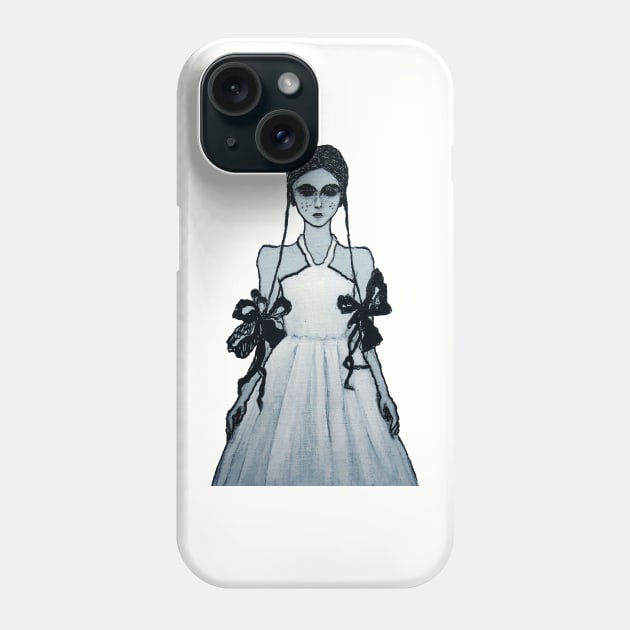 Girl Phone Case by Kuhtina