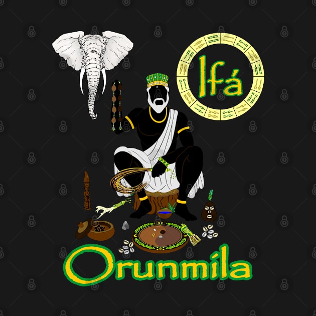 Orunmila - Ifá by Korvus78