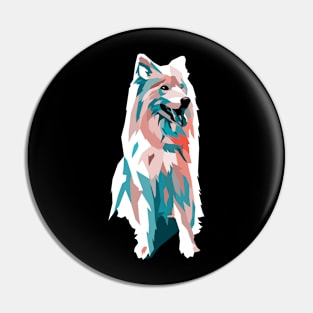 Dog Pop Art Pin