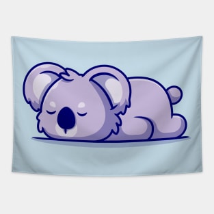 Cute Sleeping Koala Tapestry