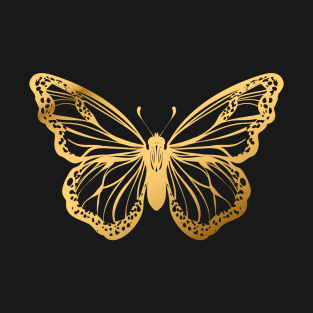 Gold Butterfly T-Shirt