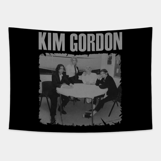 Kim Gordon Tapestry by Powder.Saga art