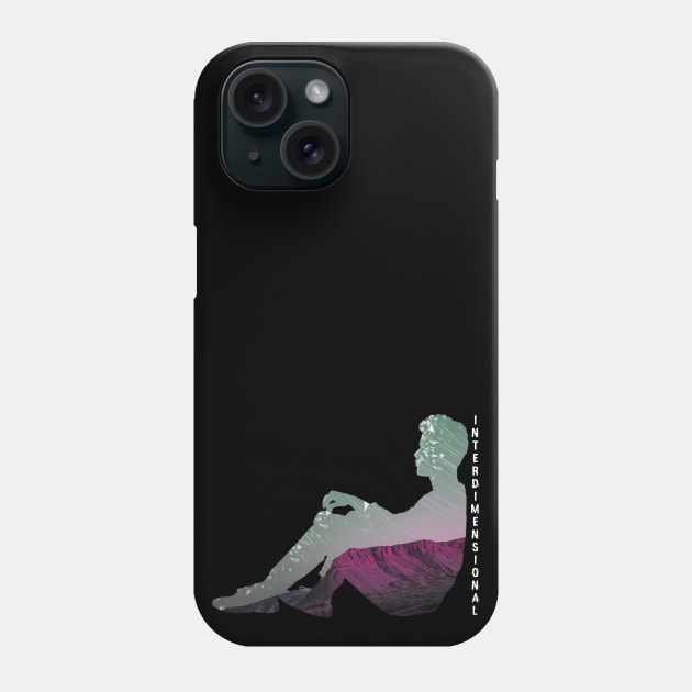 INTERDIMENSIONAL #2 Dark Colors Phone Case by EvoFORMA