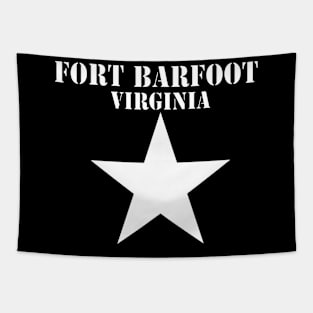 Fort Barfoot Virginia with White Star X 300 Tapestry