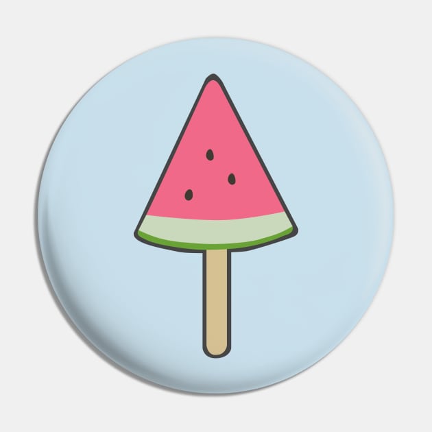 Watermelon Popsicle Pin by TriggerAura