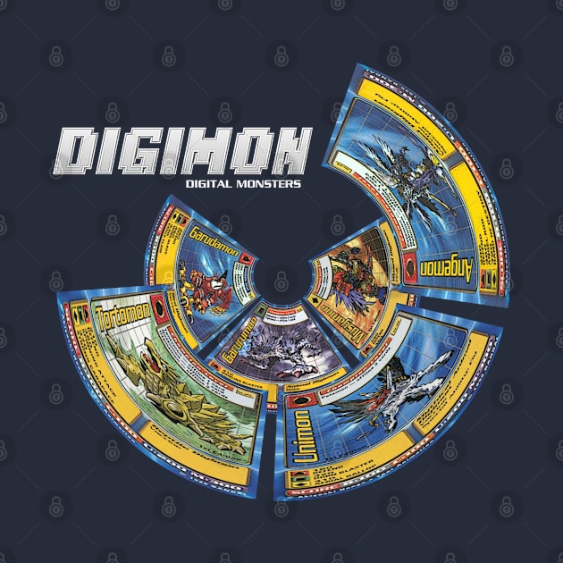 Digimon - Digital Monster Cards by OfficeBros